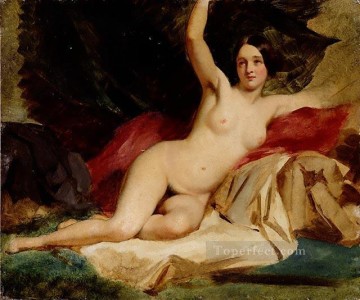 Desnudo femenino en un paisaje William Etty Pinturas al óleo